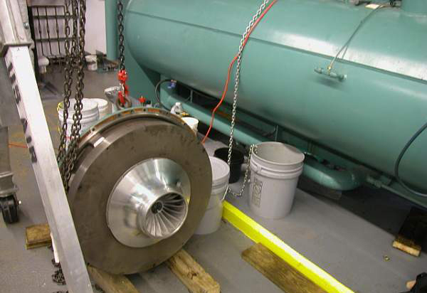 Centrifugal compressor overhaul